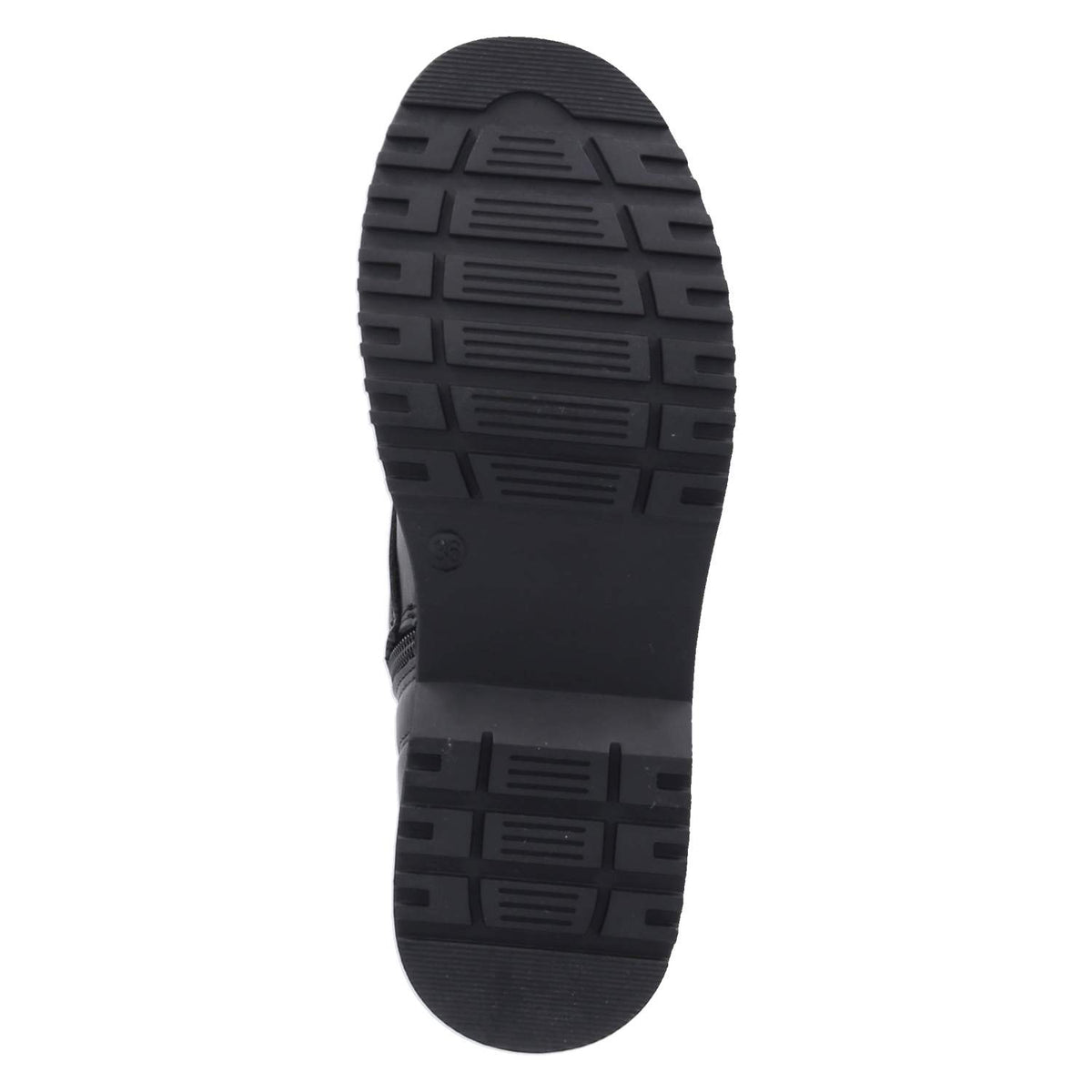 Schnürboots  Schwarz
