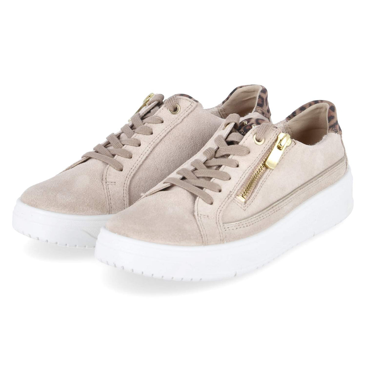 Halbschuhe  Beige
