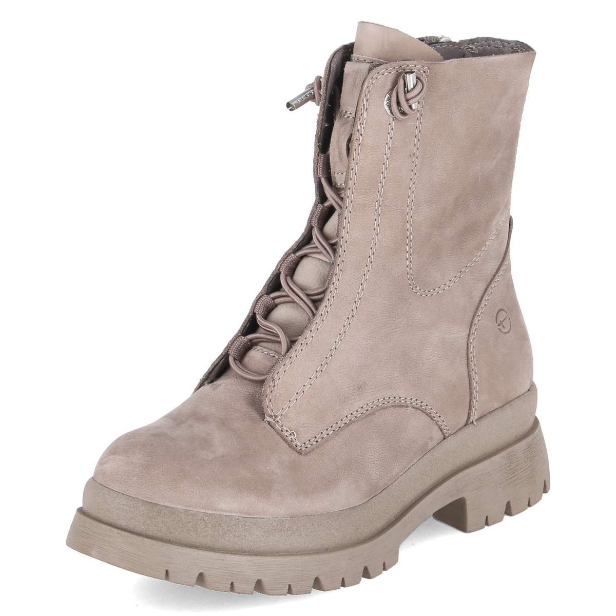 Schnürboots  Taupe