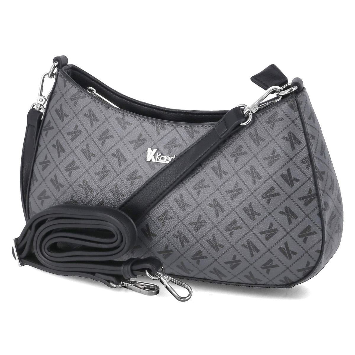 Schultertasche  Grau