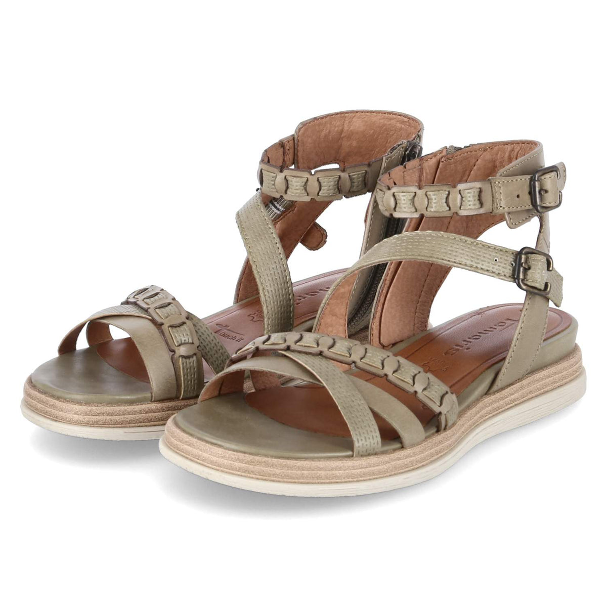 Sandalen  Grün
