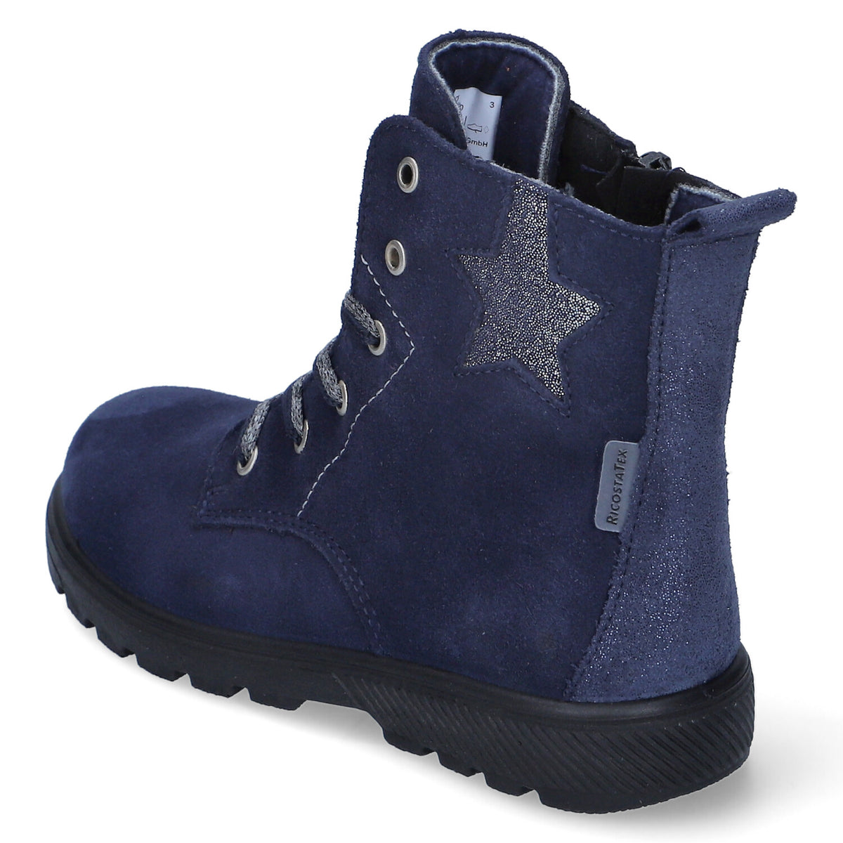 Schnürstiefeletten ALINA  Blau