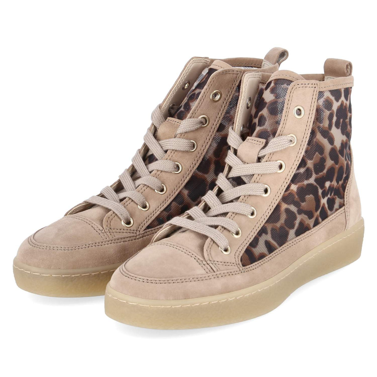 High Sneaker  Beige