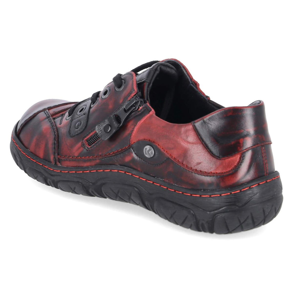 Halbschuhe  Rot