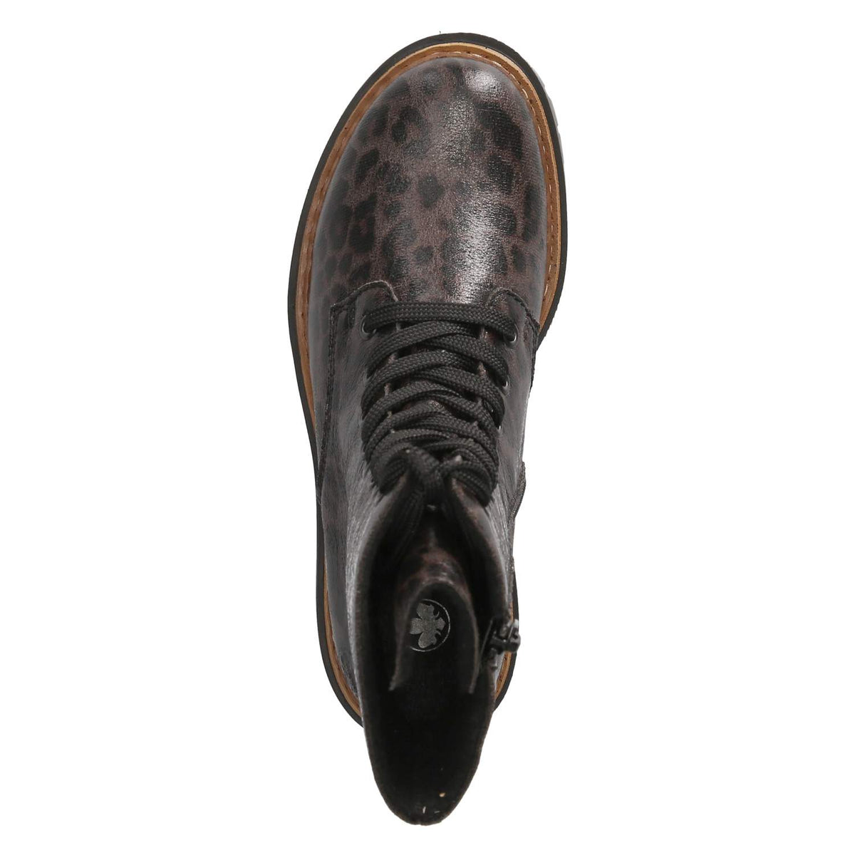Schnürstiefeletten  Braun