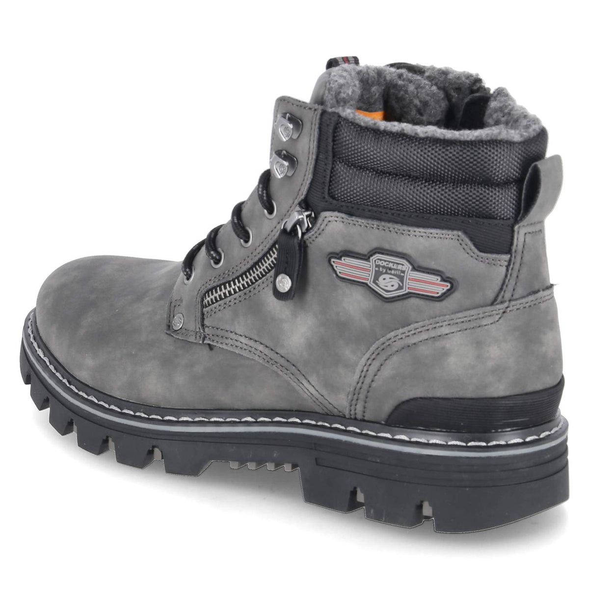 Schnürboots  Grau