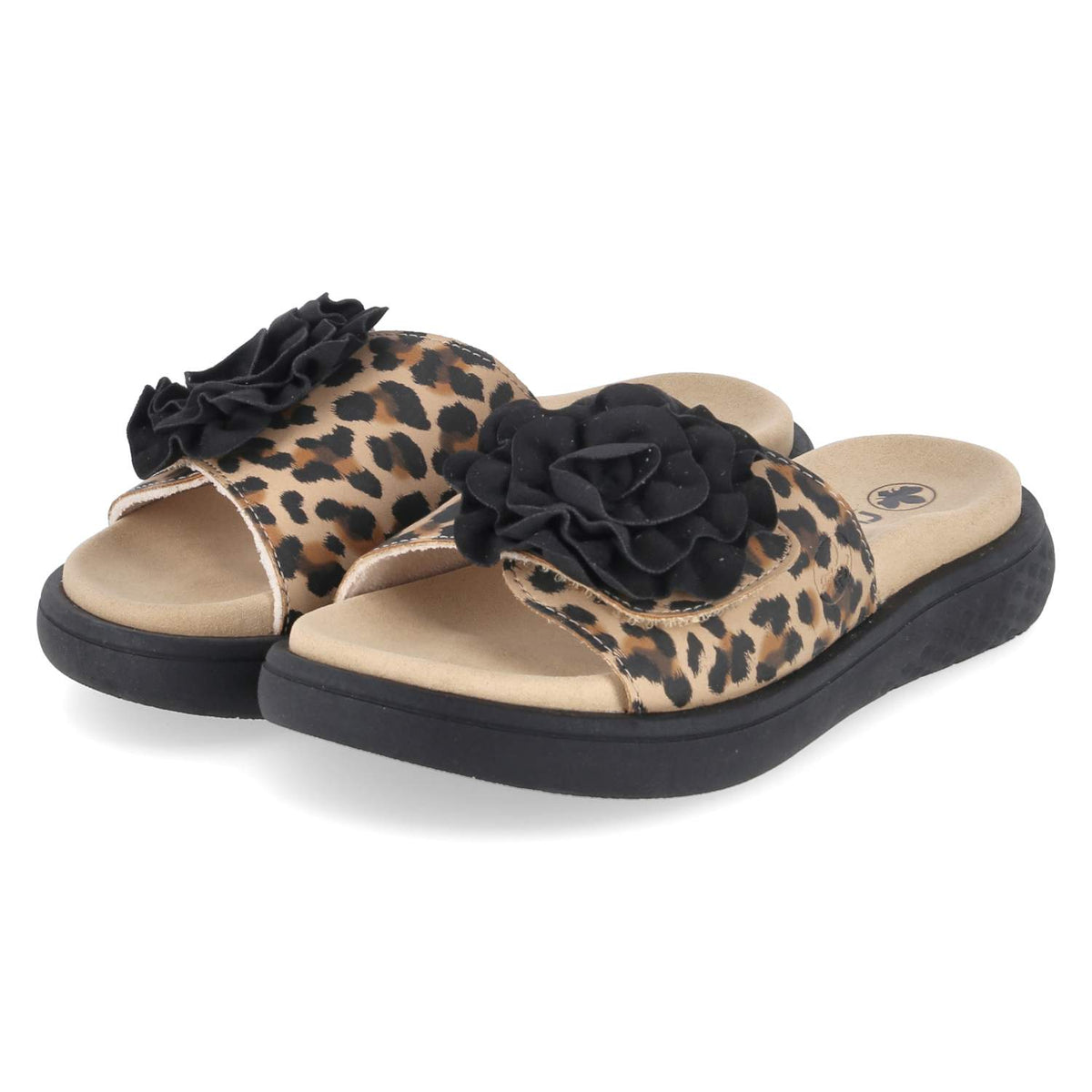 Pantoletten  Beige