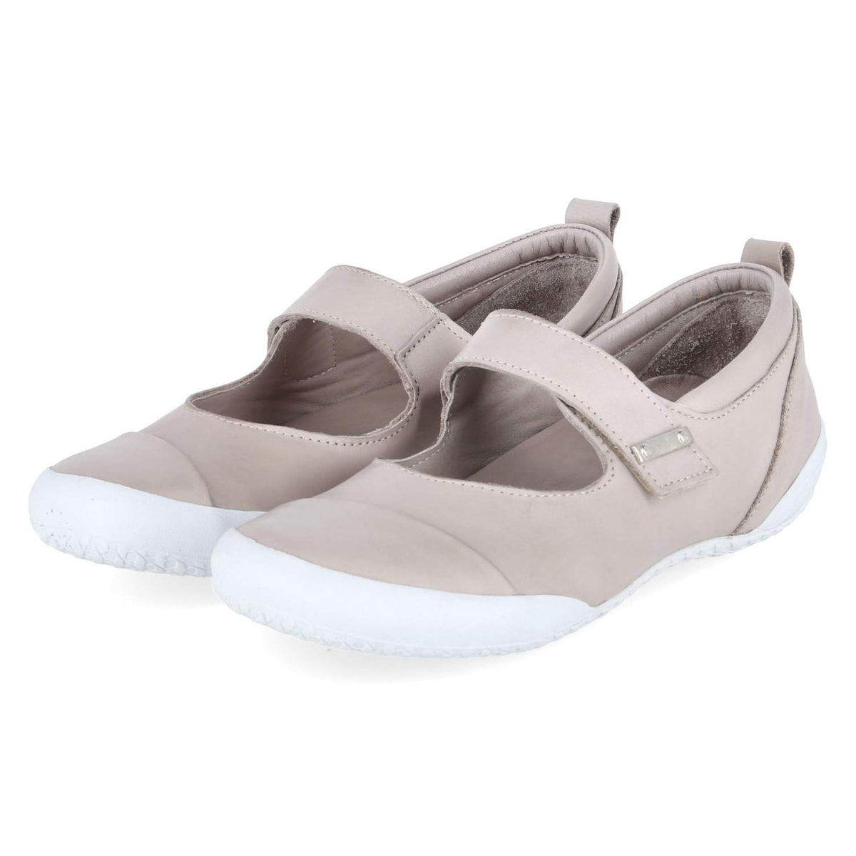 Spangenballerinas  Grau