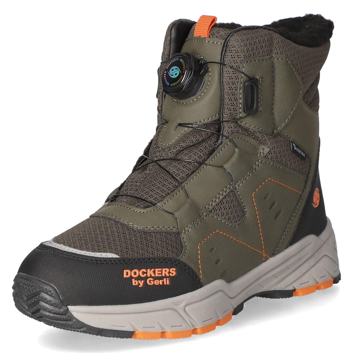 Schnürstiefeletten  Grün