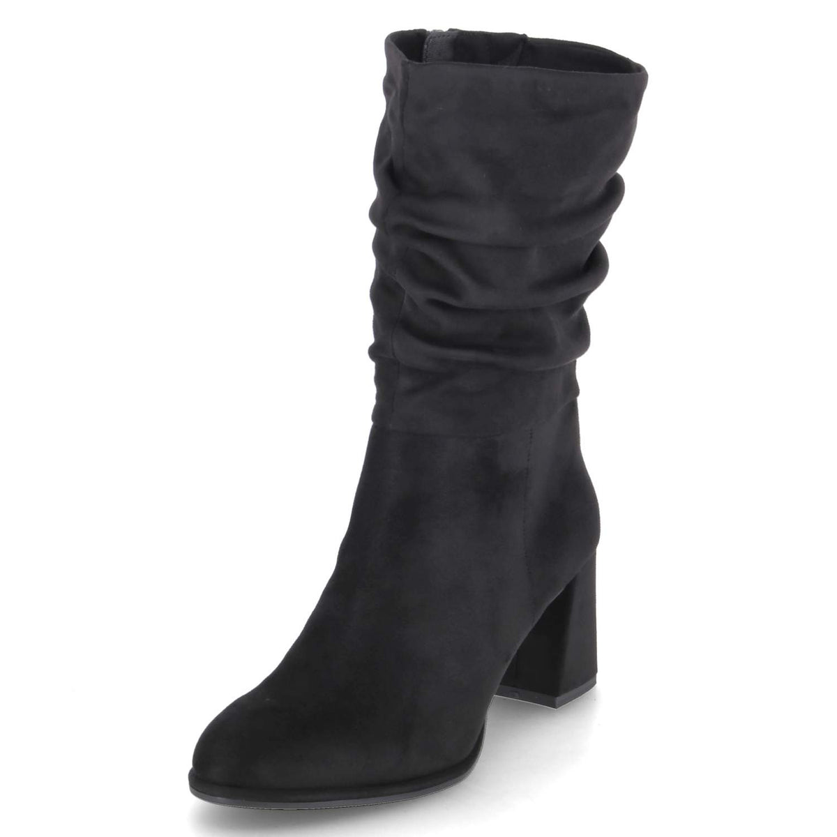 Slouchy Boots  Schwarz