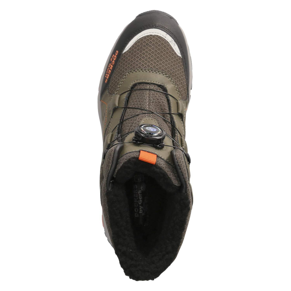 Schnürstiefeletten  Grün