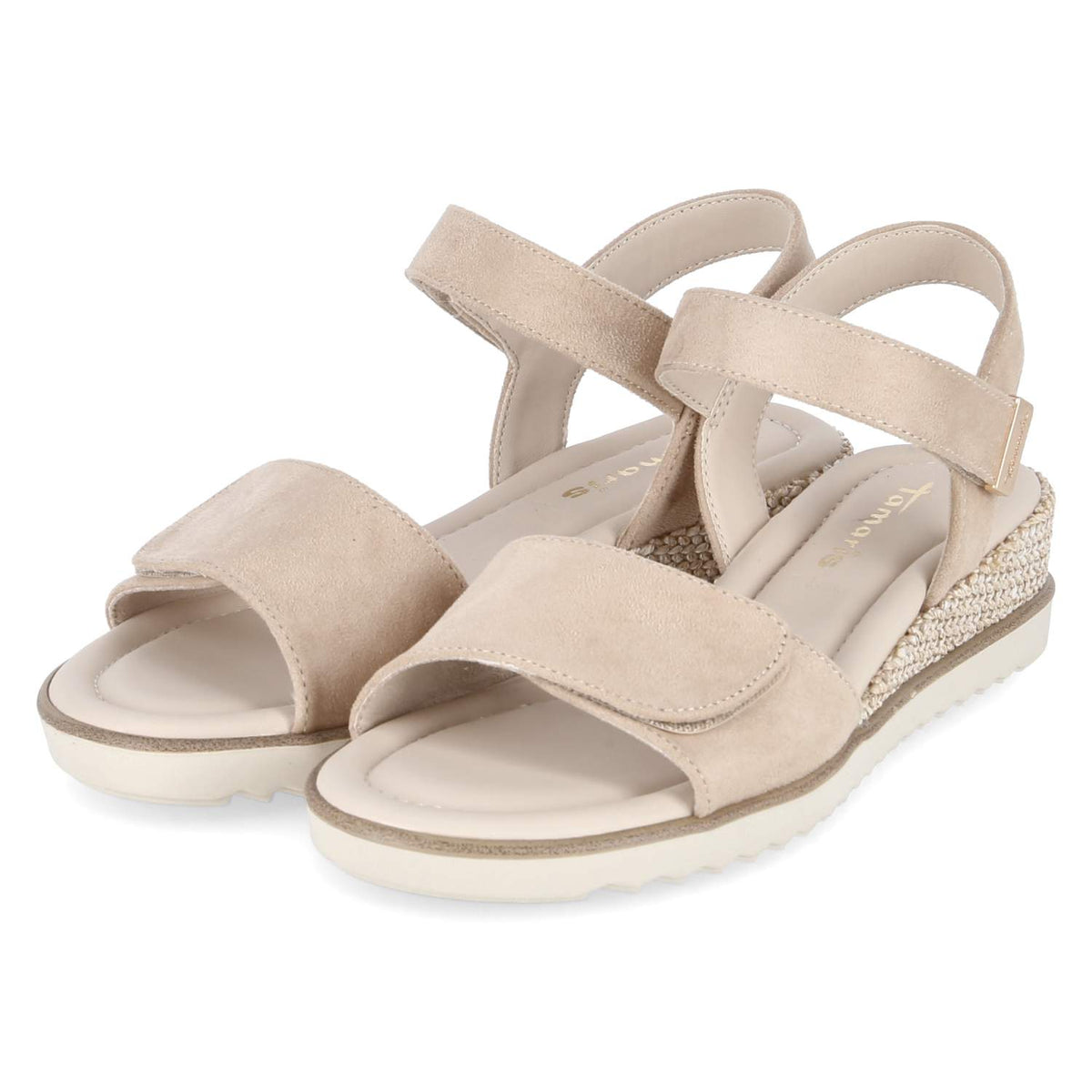 Keilsandaletten  Beige