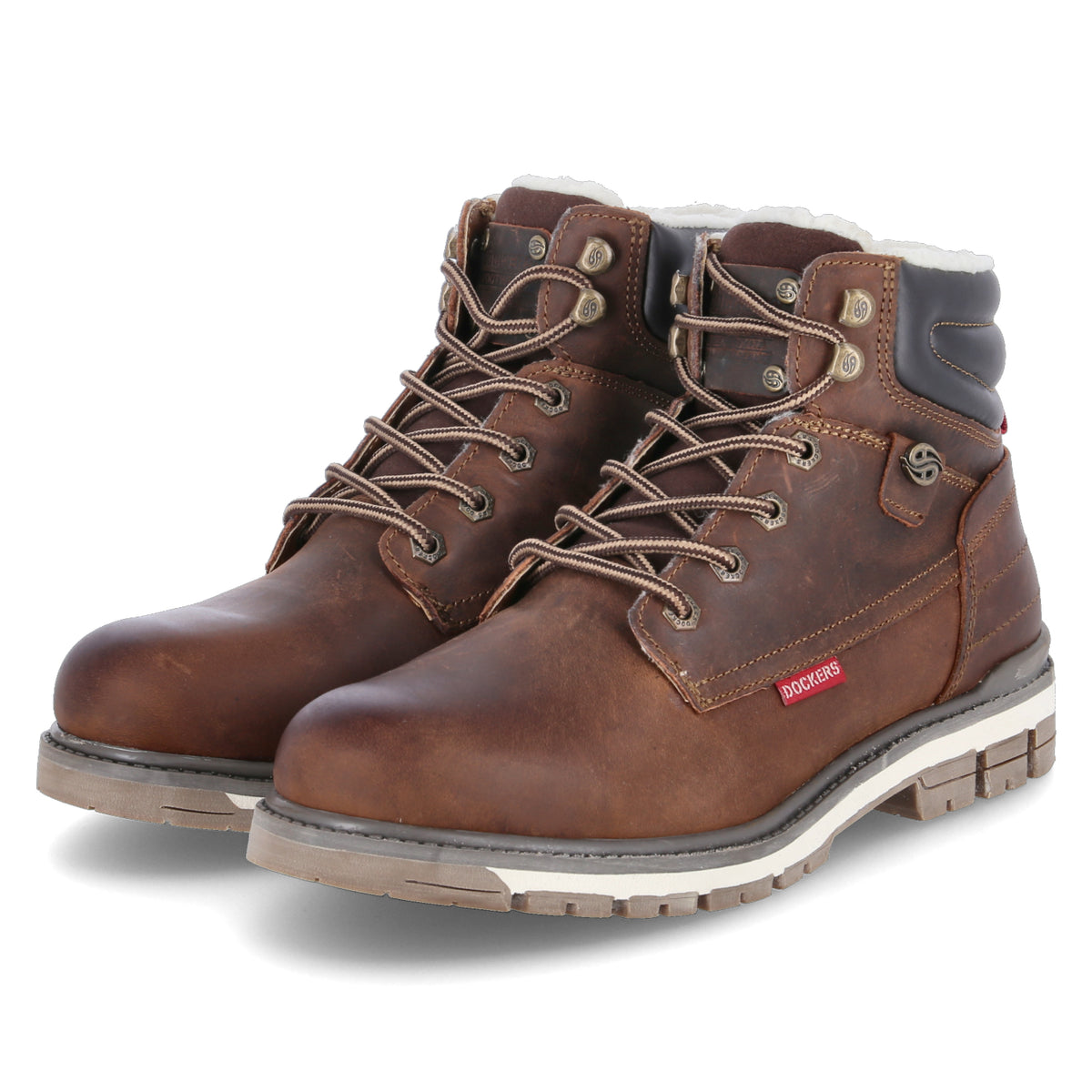 Schnürboots  Braun