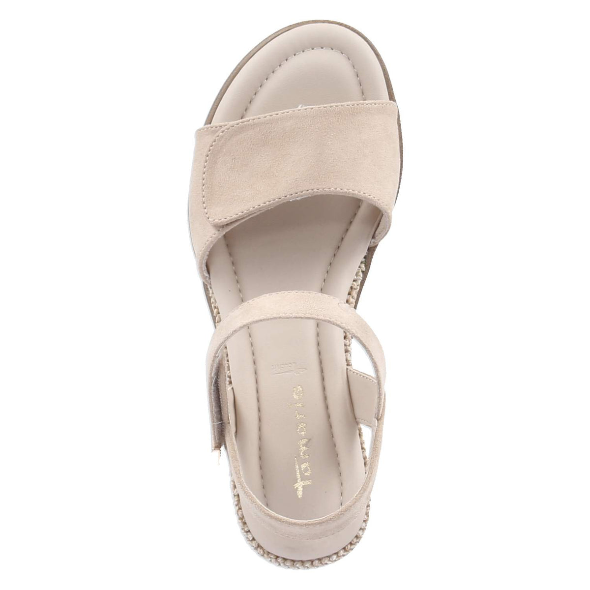 Keilsandaletten  Beige
