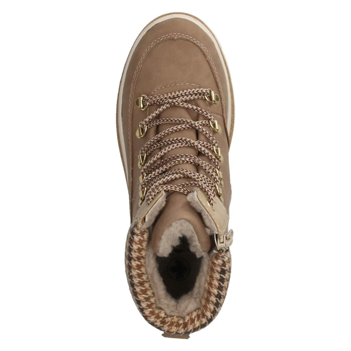 Schnürboots  Beige