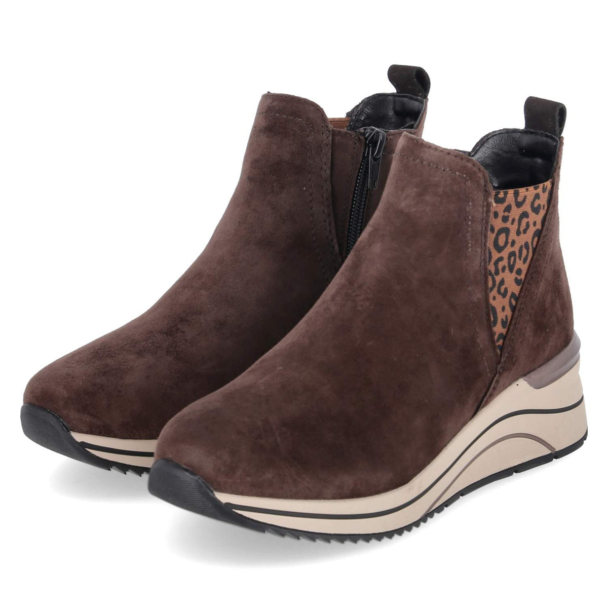 Stiefeletten  Braun
