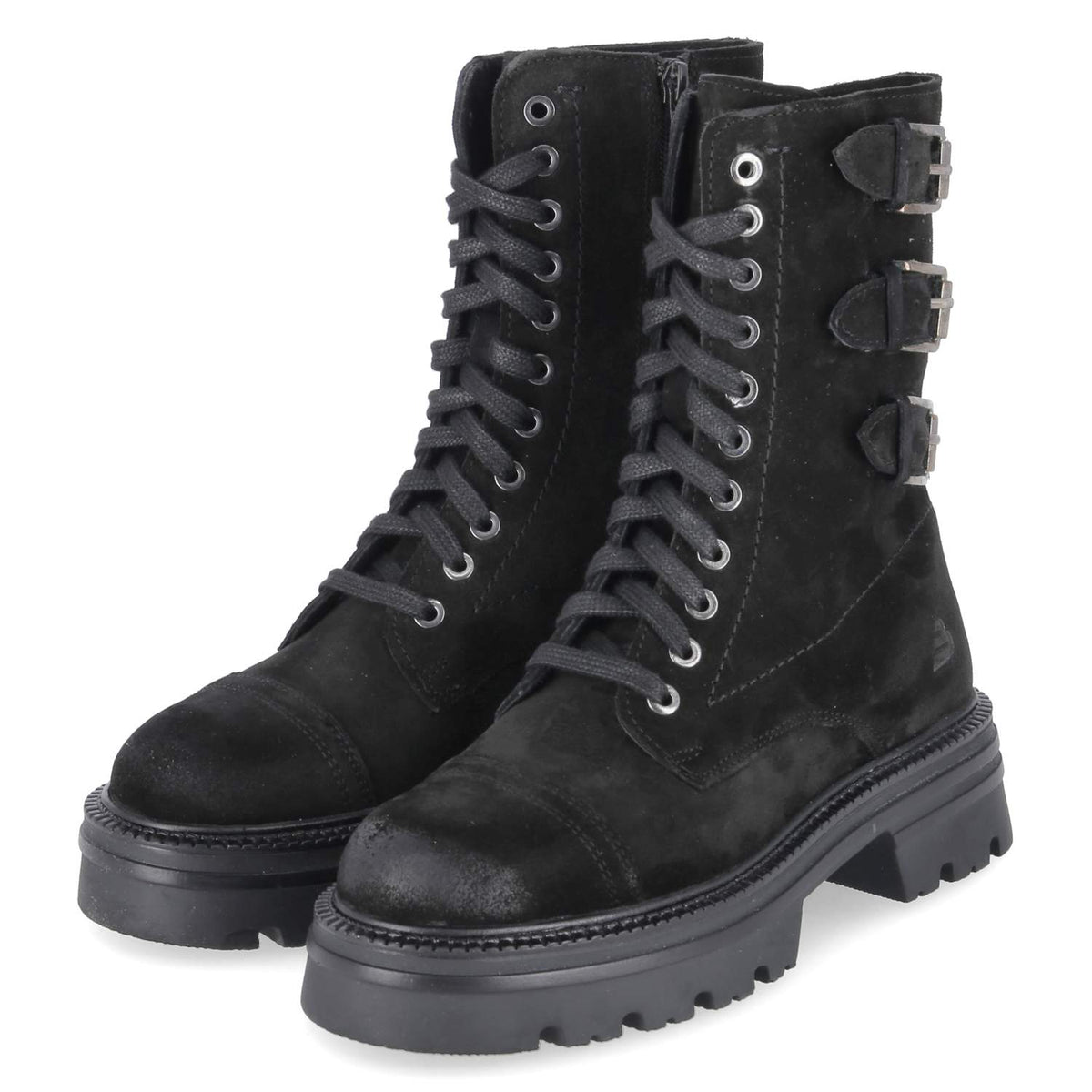 Biker Boots  Schwarz