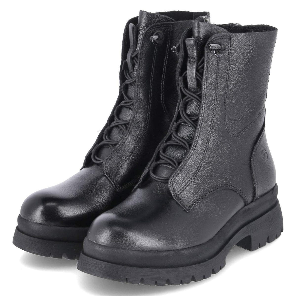 Schnürboots  Schwarz