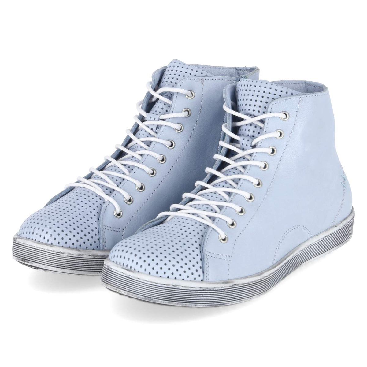 Schnürstiefeletten  Blau