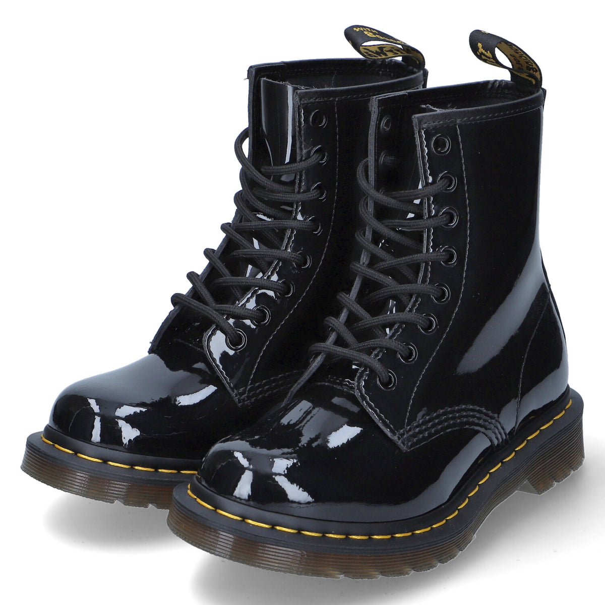 Schnürstiefeletten 1460 W  Schwarz