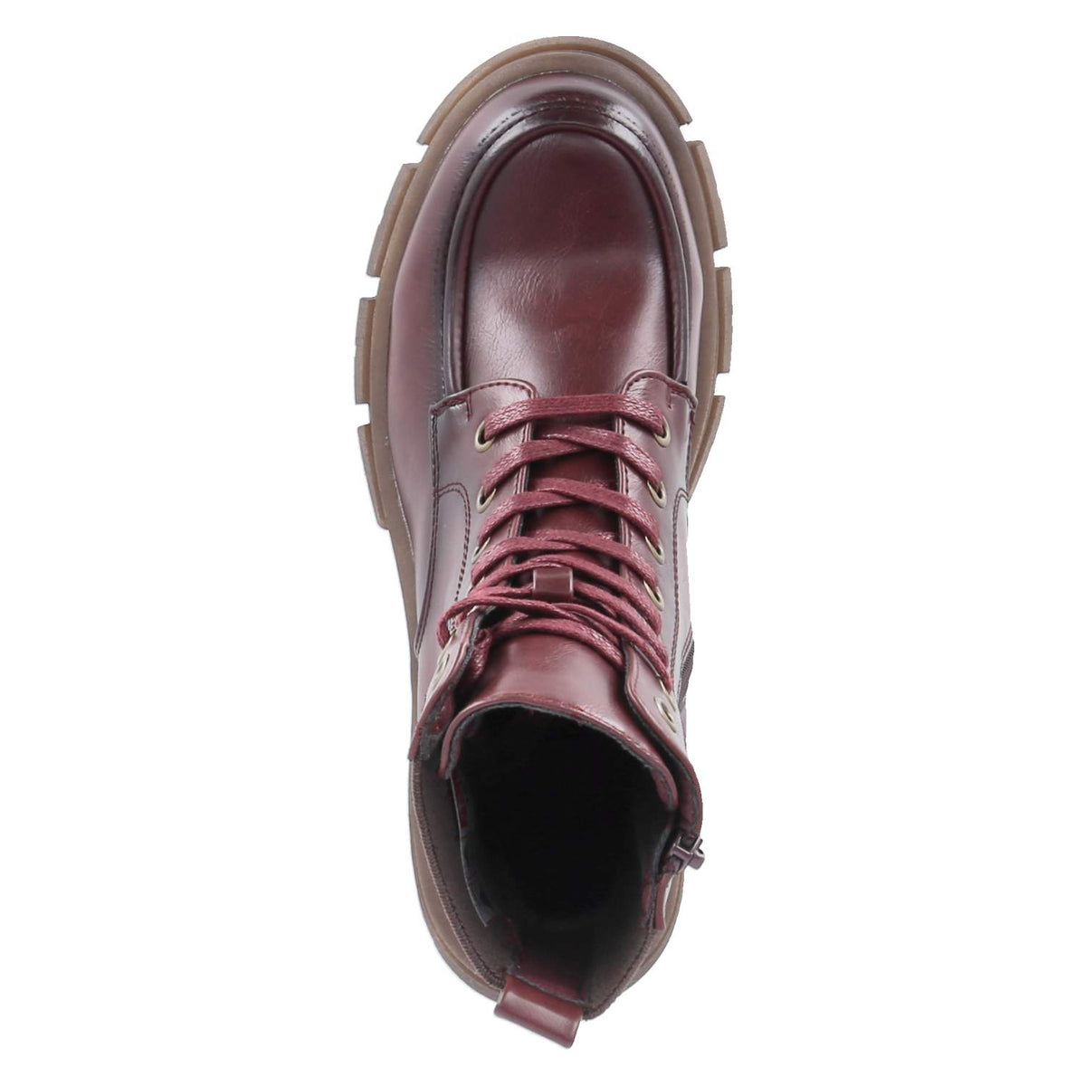 Schnürstiefeletten  Schwarz