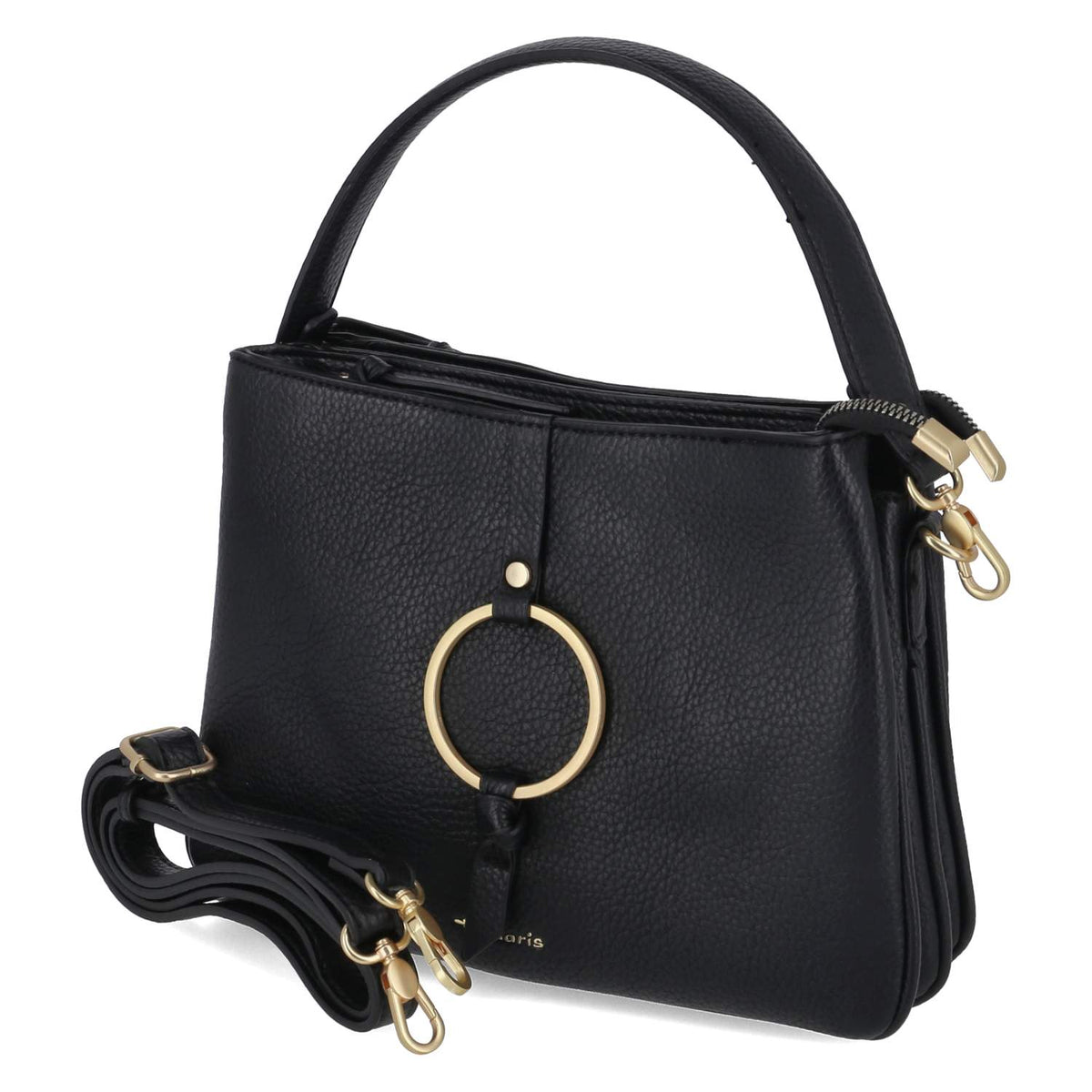 Schultertasche MAISCHA Schwarz