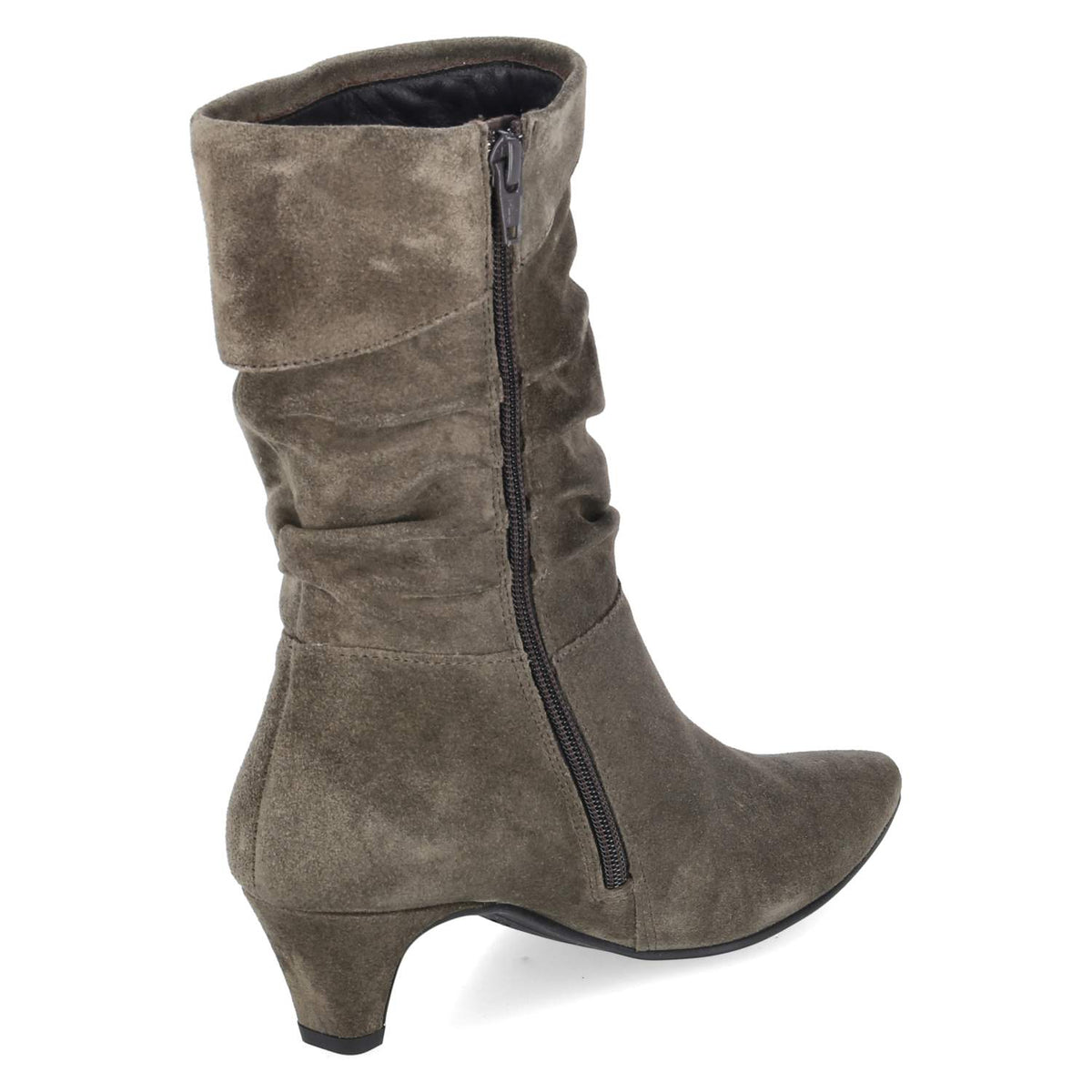 Slouchy Boots  Grün