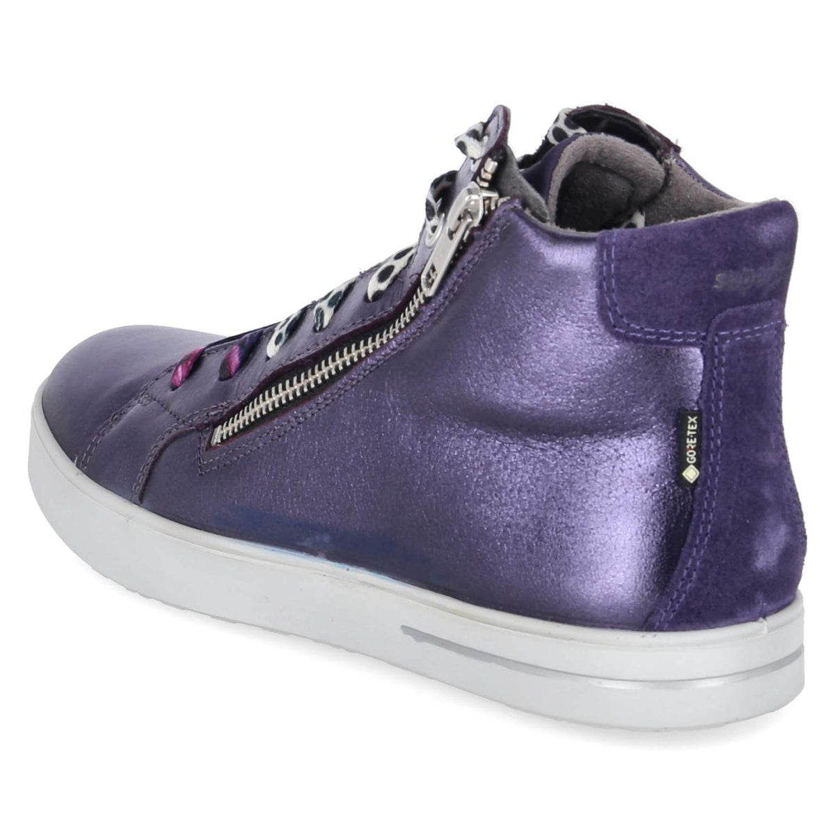 Schnürboots STELLA  Lila