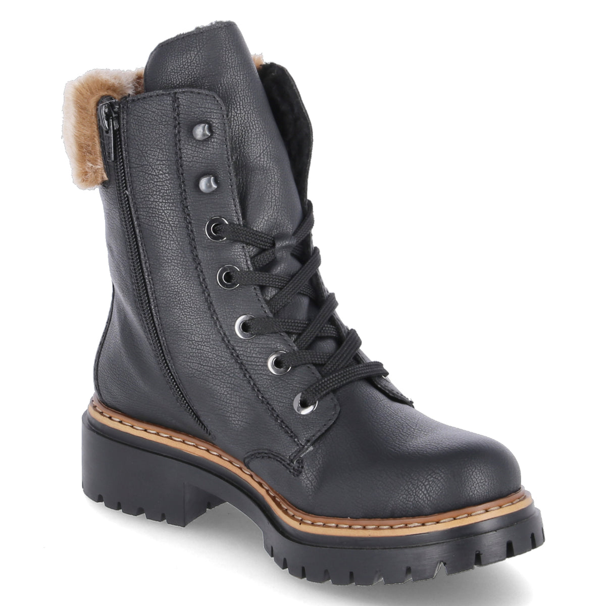 Winterstiefeletten  Schwarz