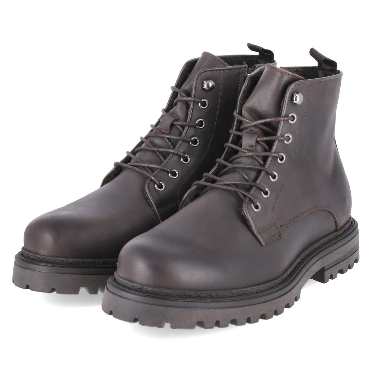 Schnürboots  Braun