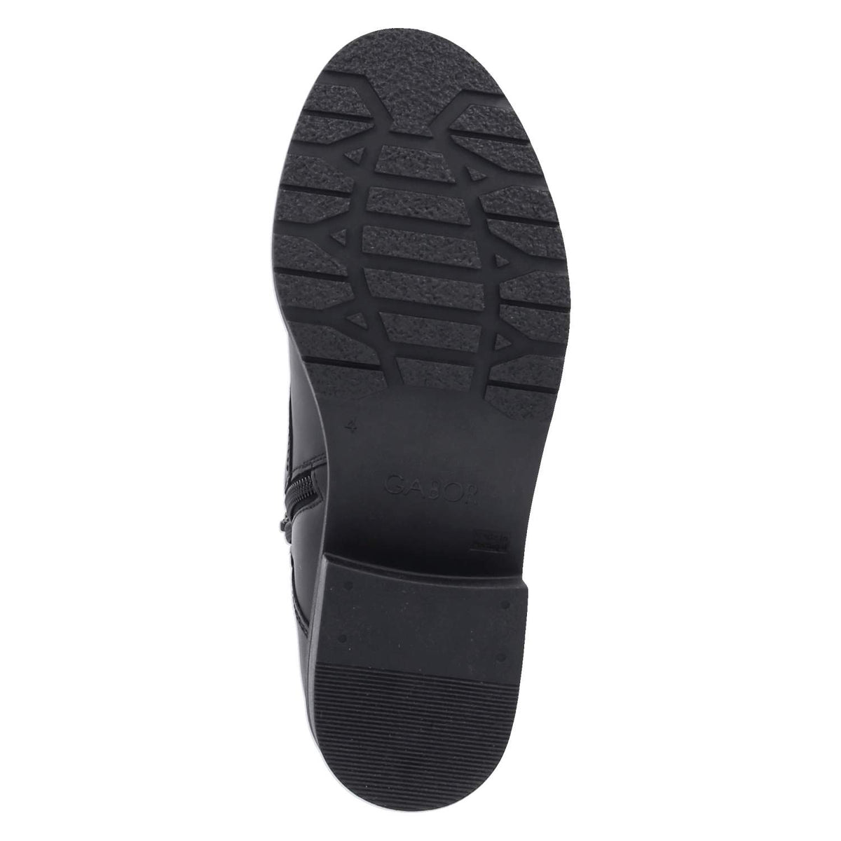Schnüstiefeletten  Schwarz