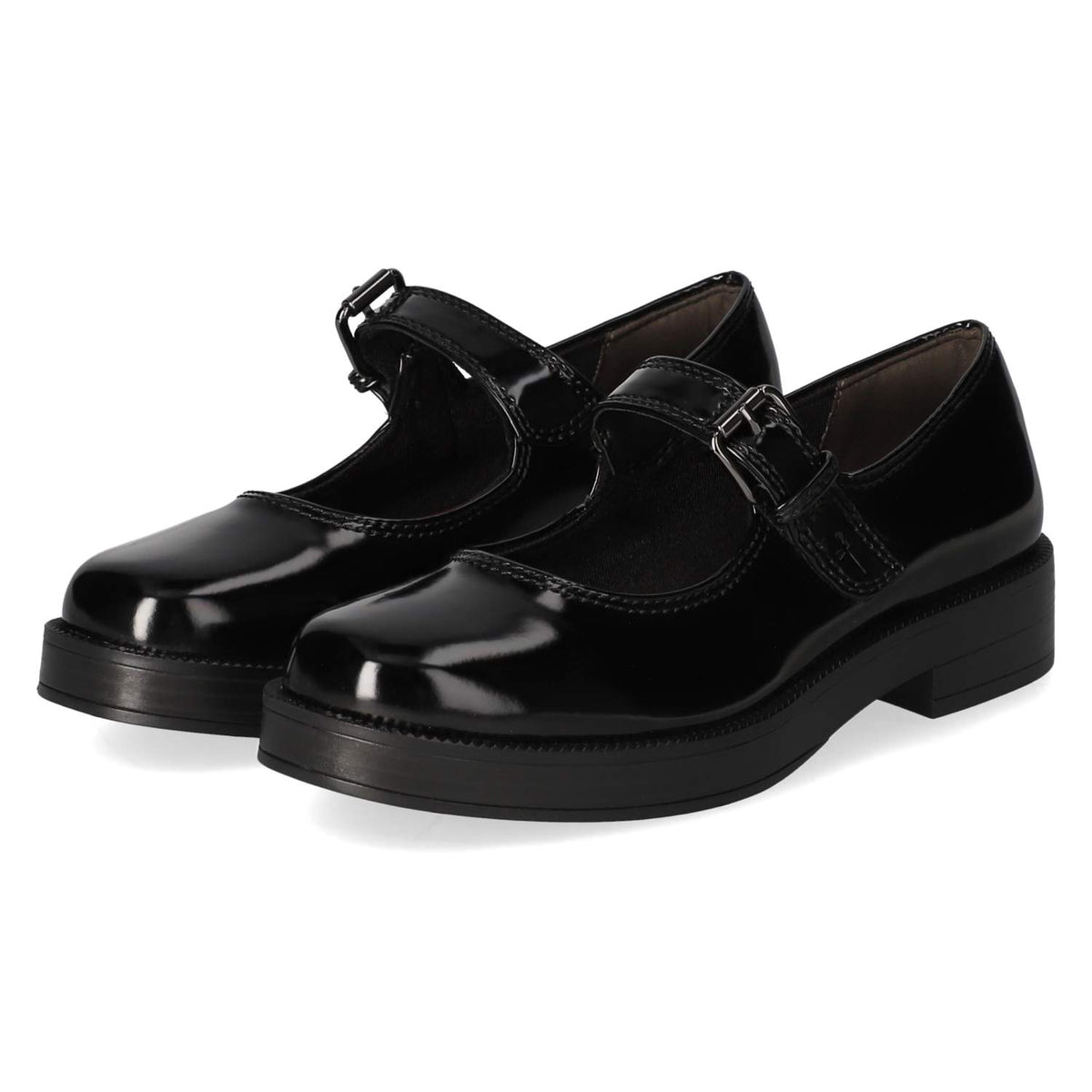 Spangenballerinas  Schwarz