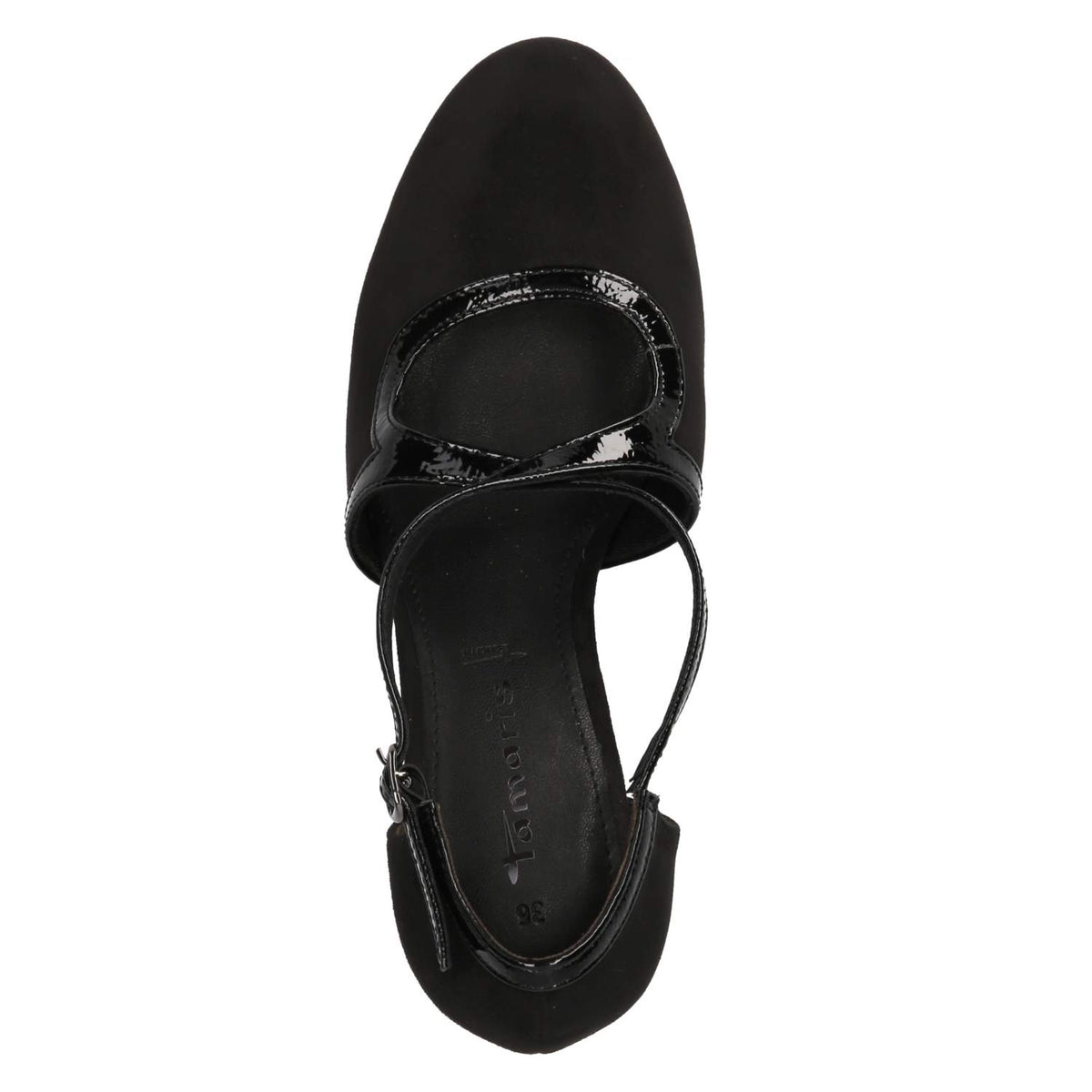 Spangenpumps  Schwarz