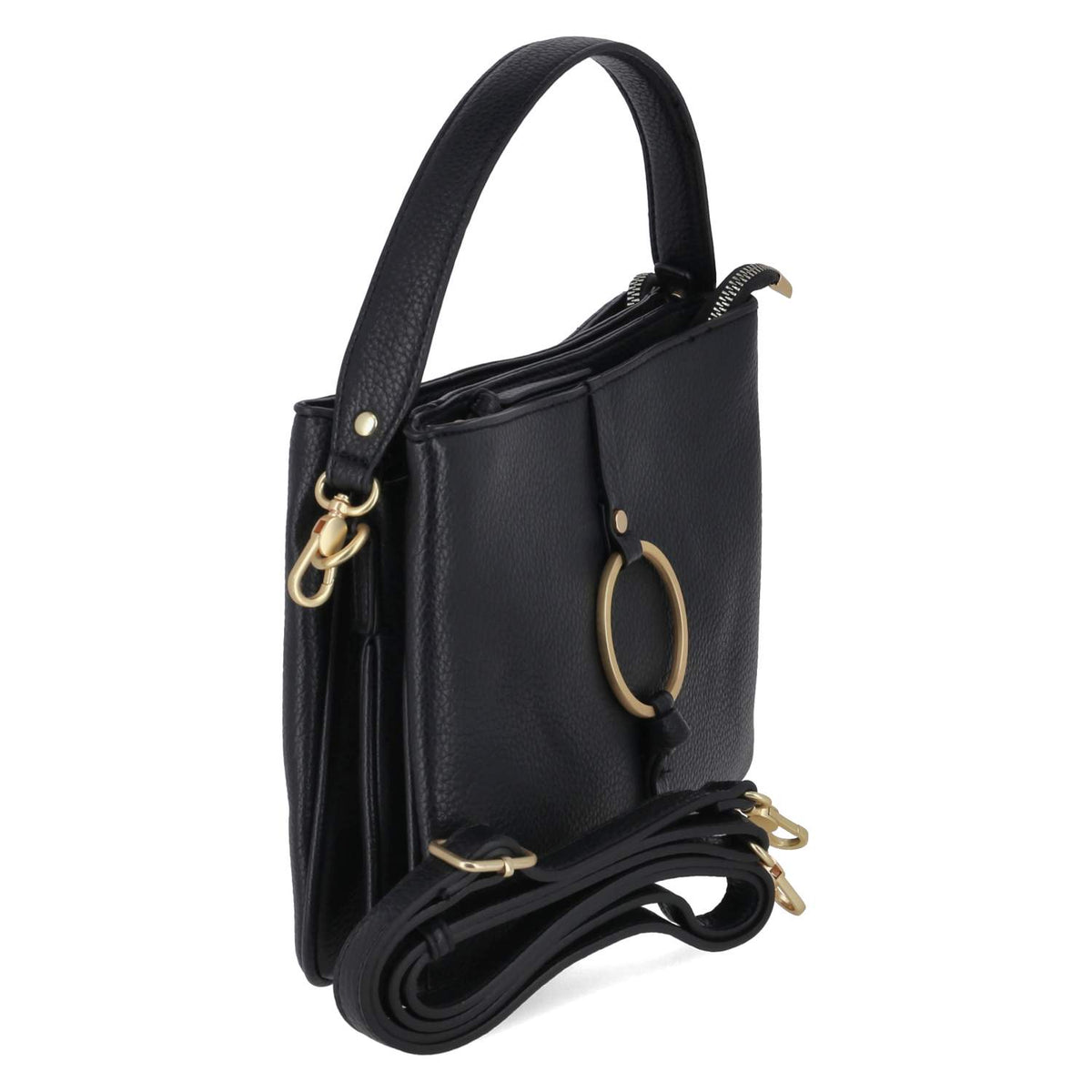 Schultertasche MAISCHA Schwarz