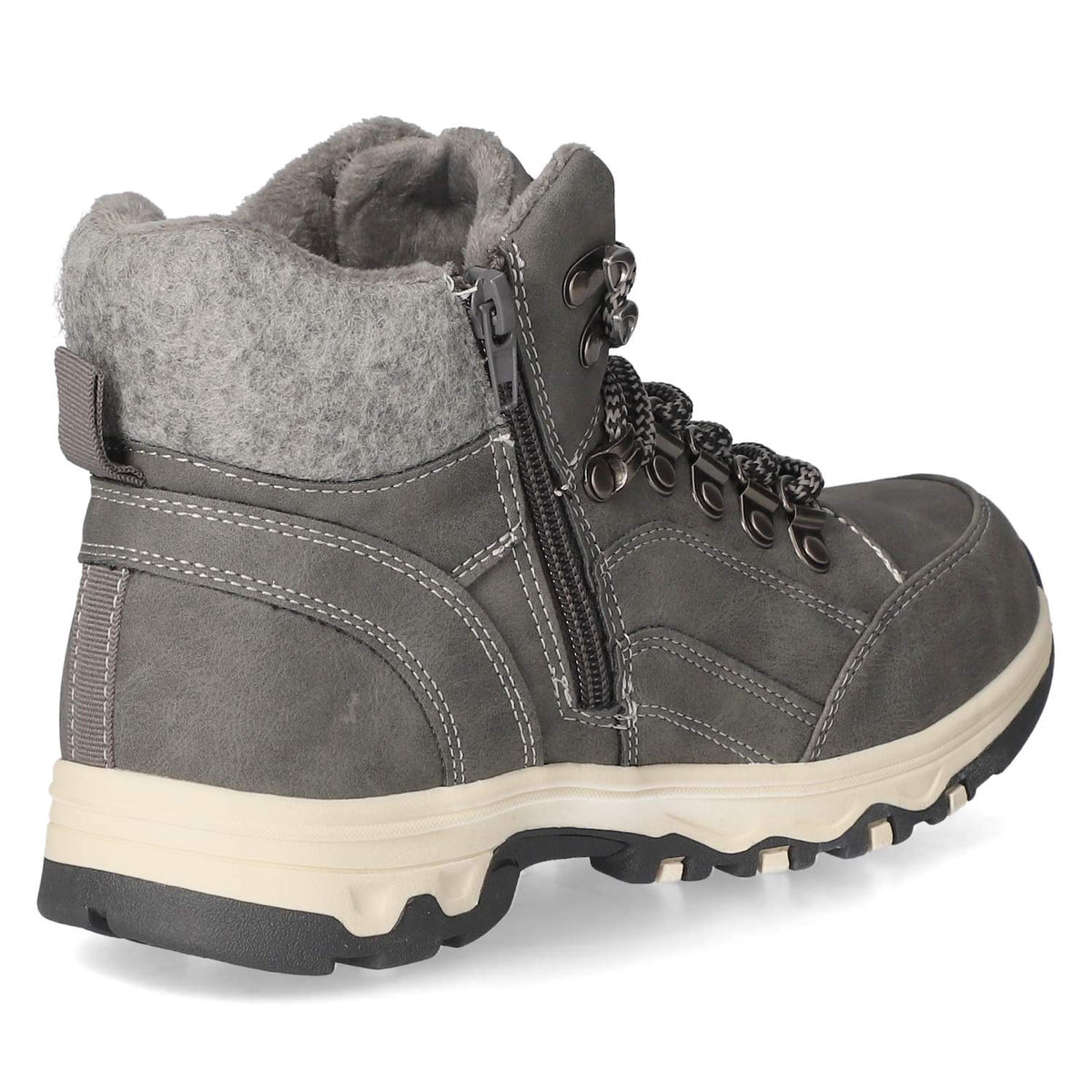Schnürstiefeletten  Grau