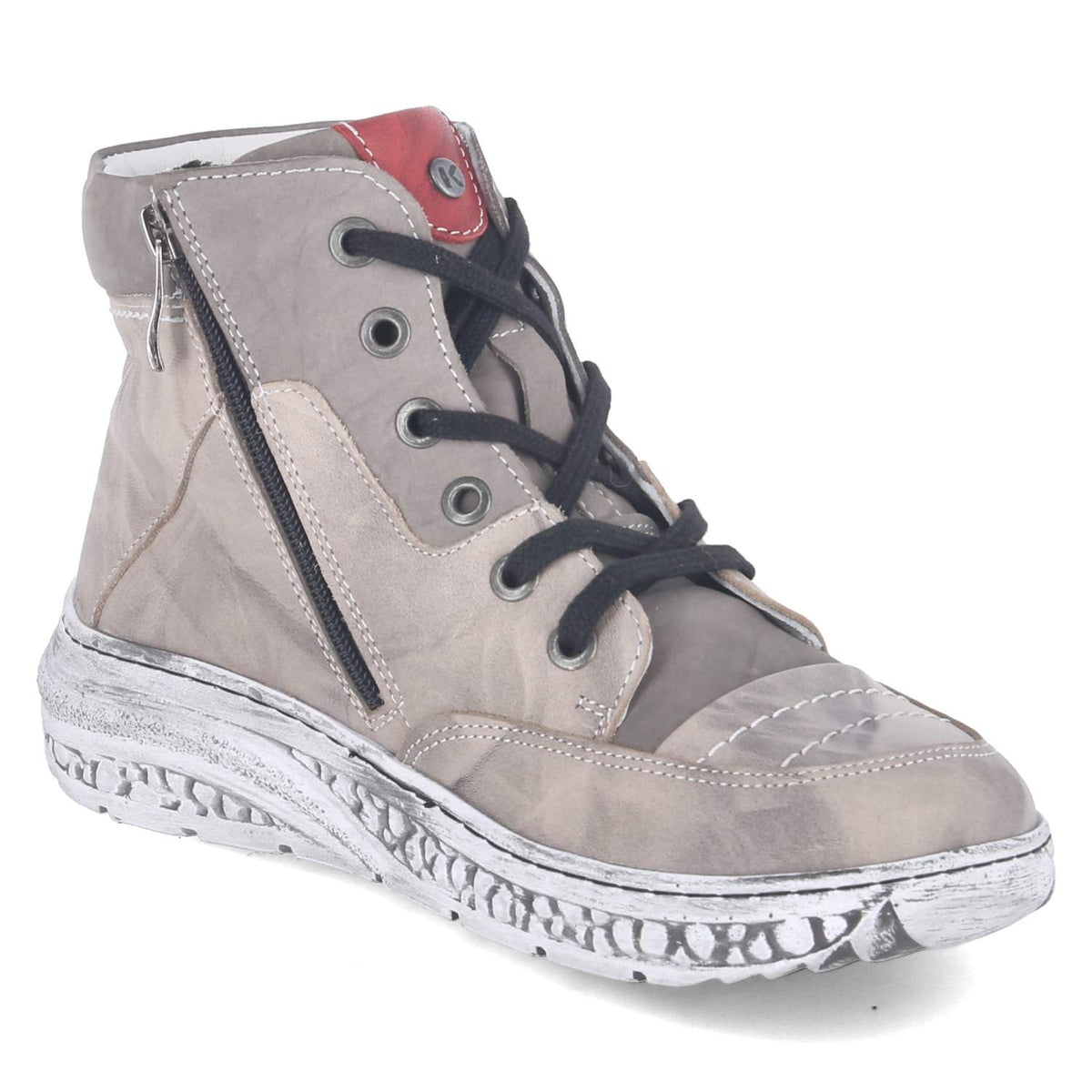 Schnürstiefel  Grau