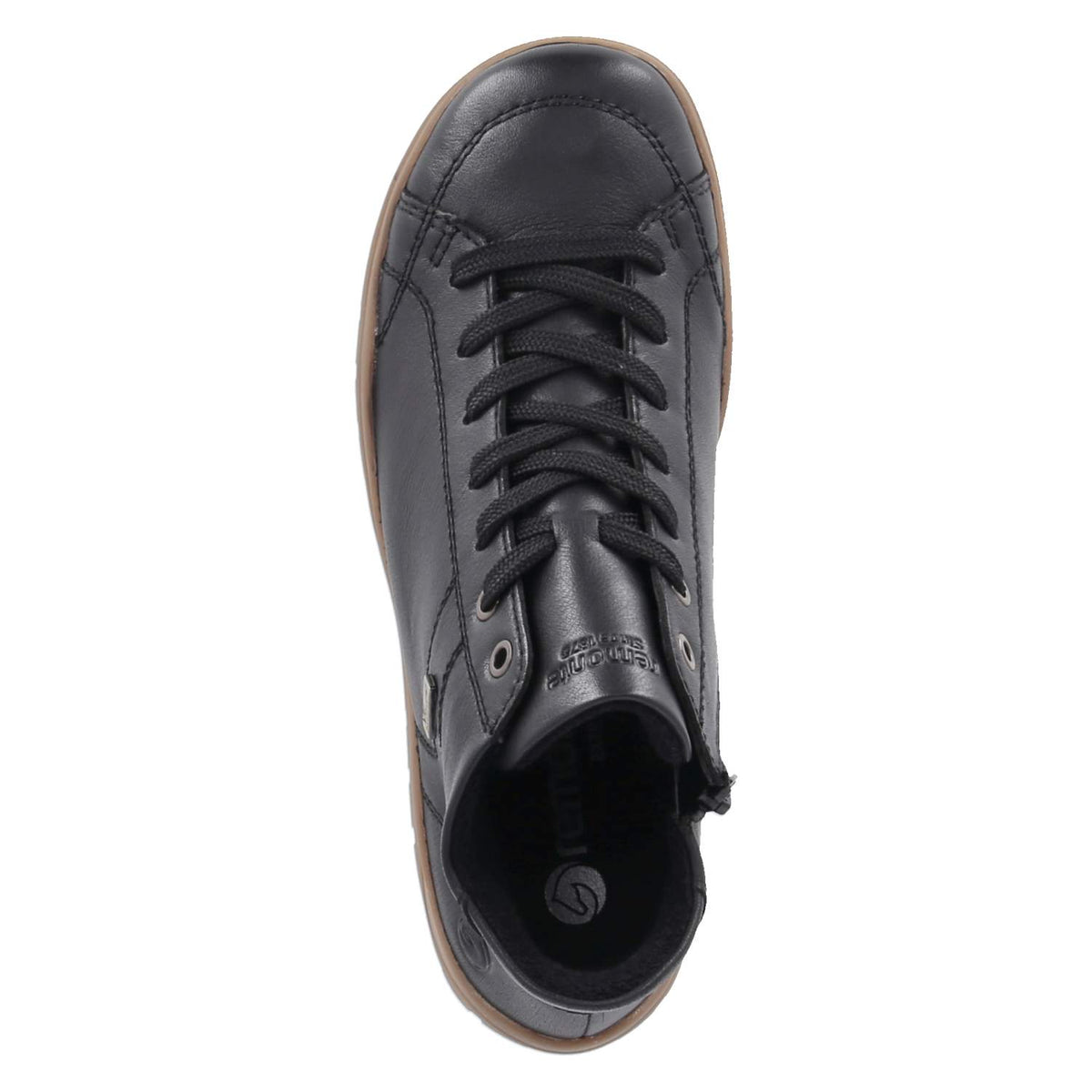 Schnürstiefeletten  Schwarz