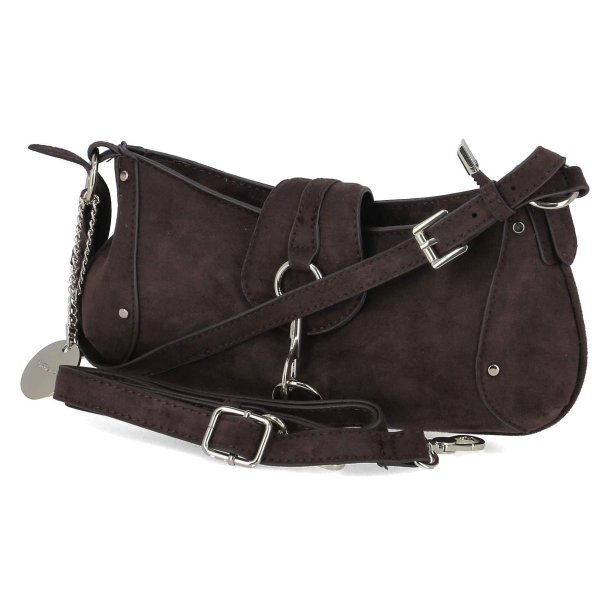 Schultertasche MARINA SUEDE  Braun