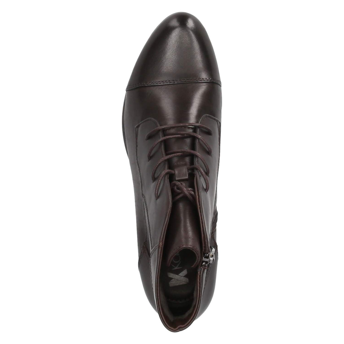 Schnürstiefeletten  Braun