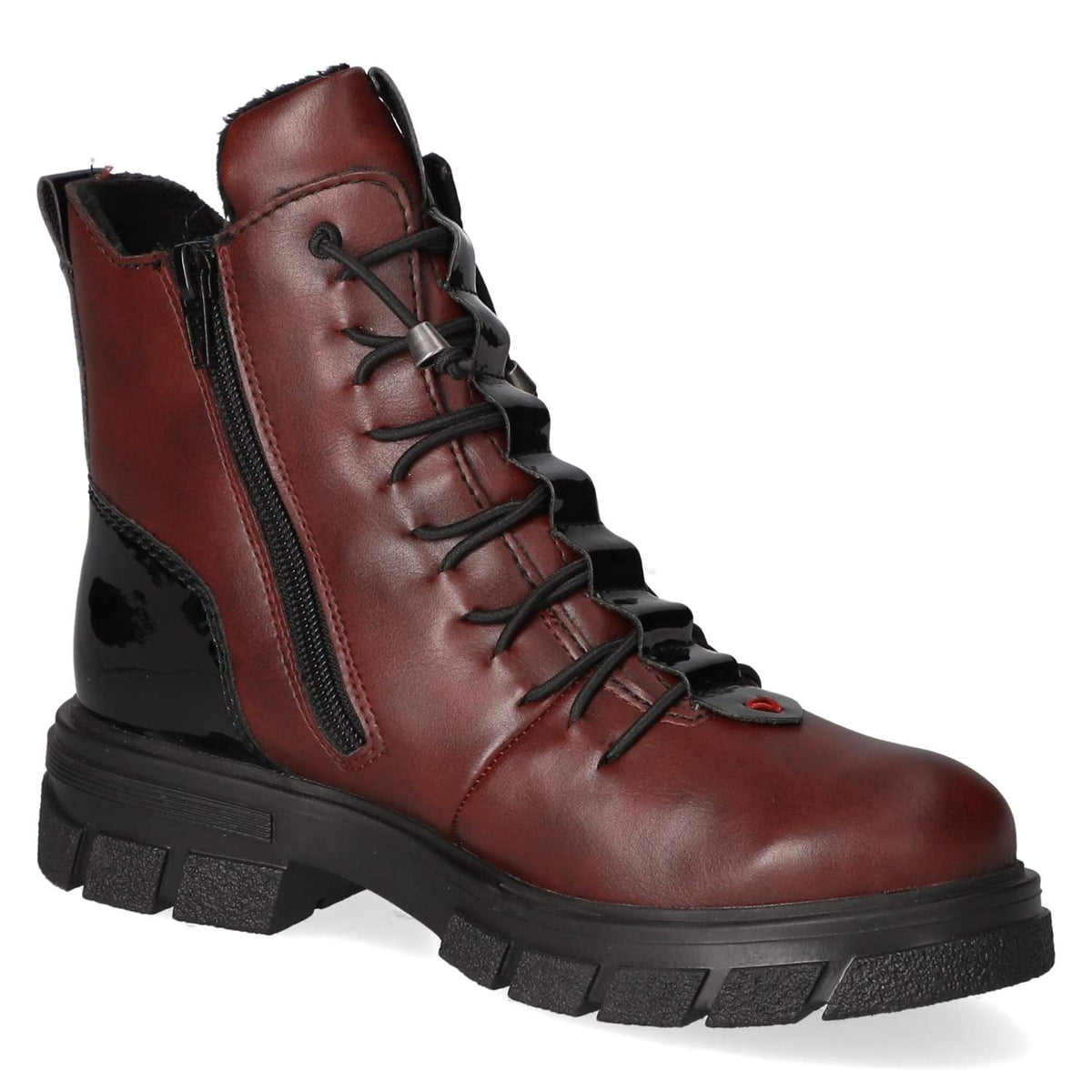 Schnürboots  Rot