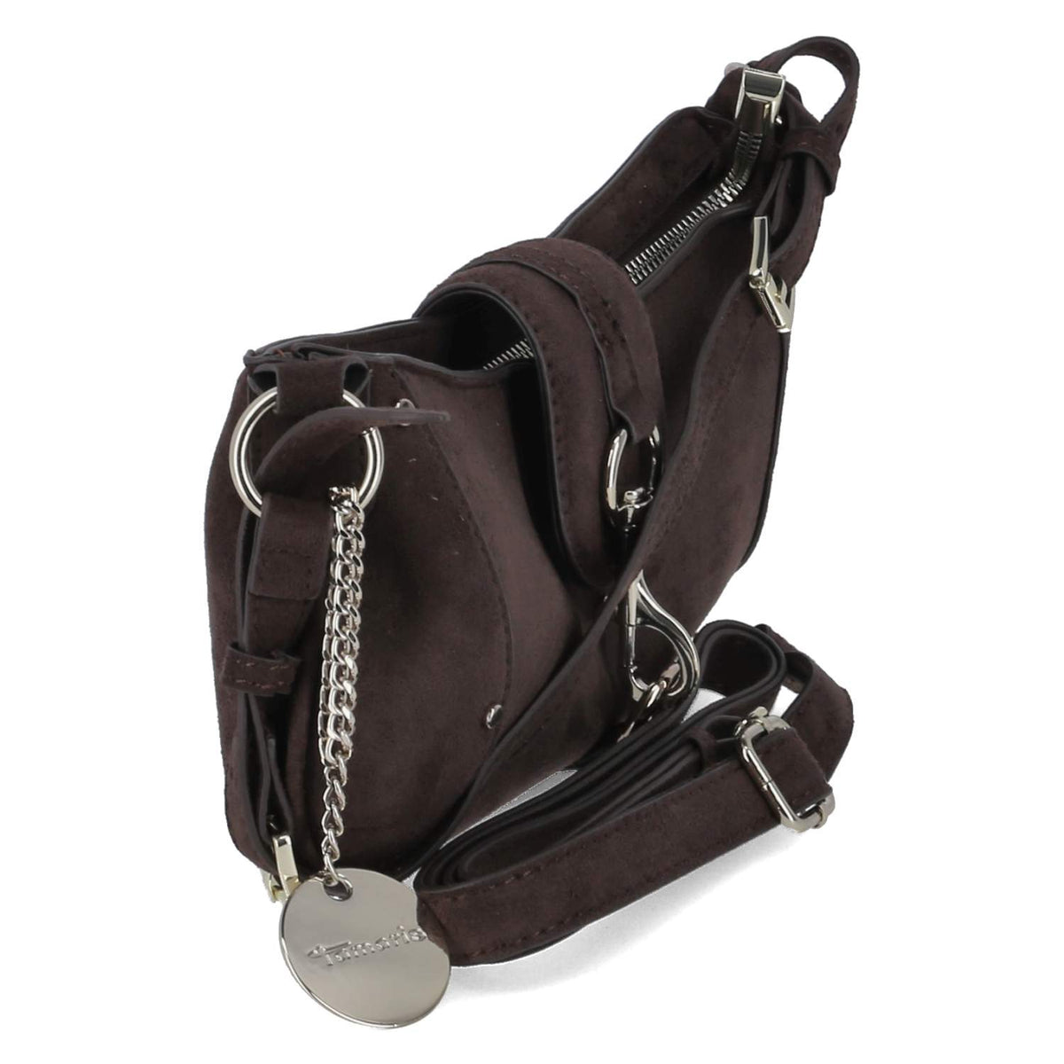 Baguette Bag MARINA SUEDE  Braun