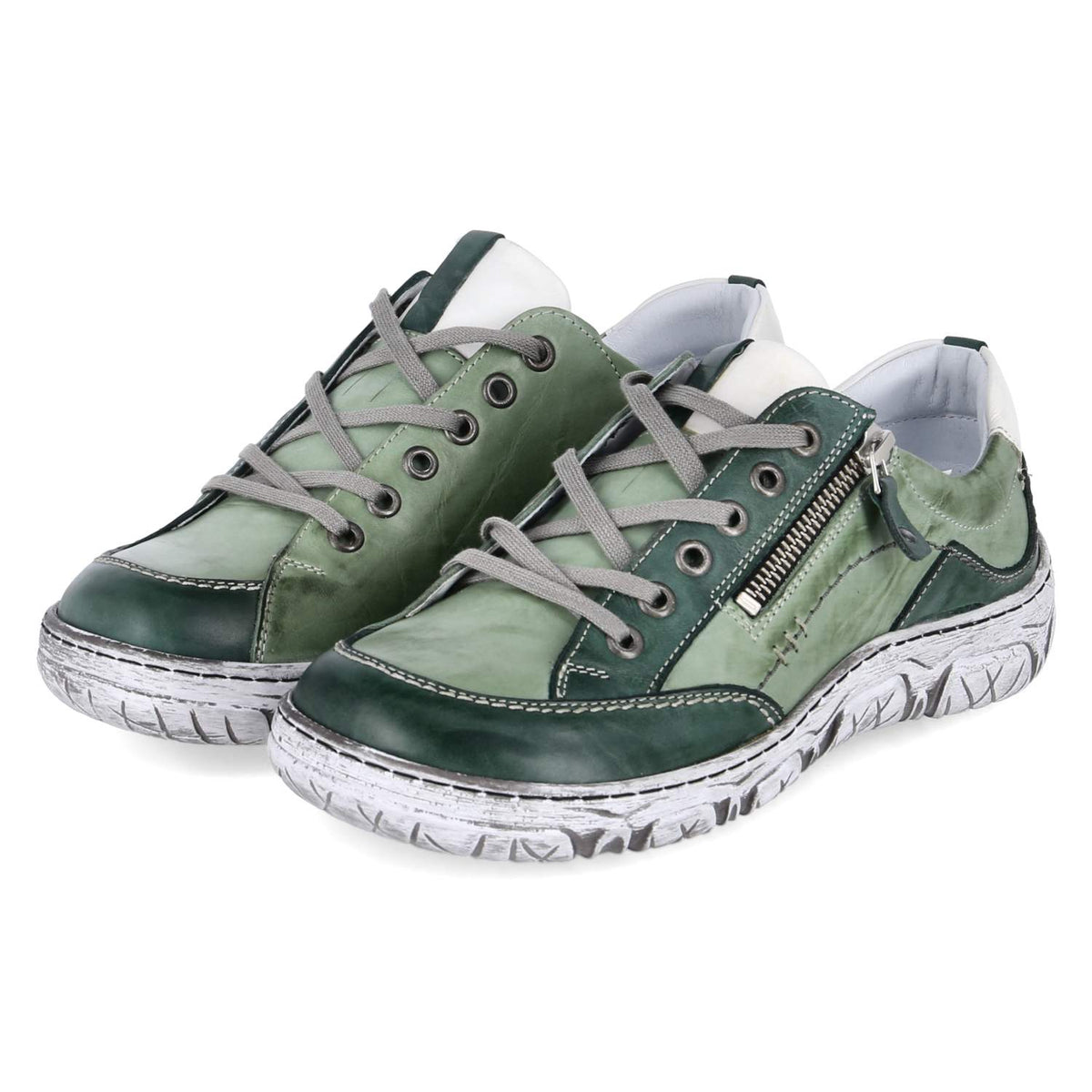 Halbschuhe  Grün