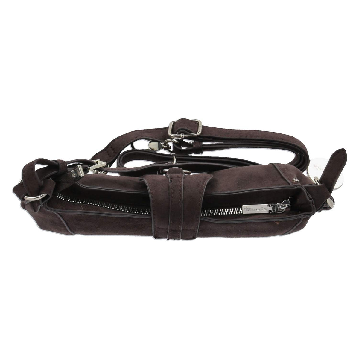 Baguette Bag MARINA SUEDE  Braun