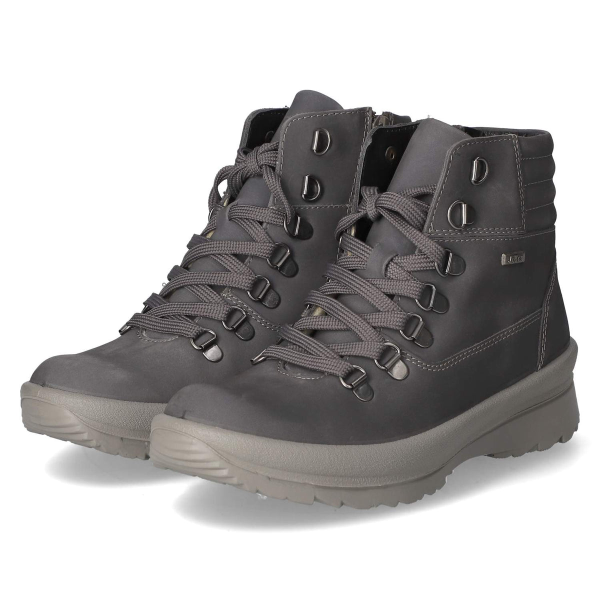 Schnürstiefeletten  Grau