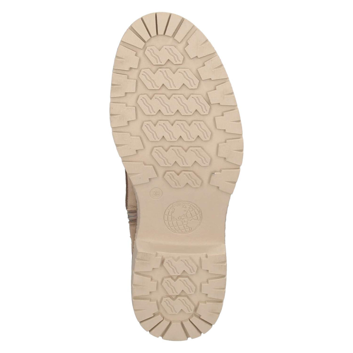 Schnürstiefeletten  Taupe