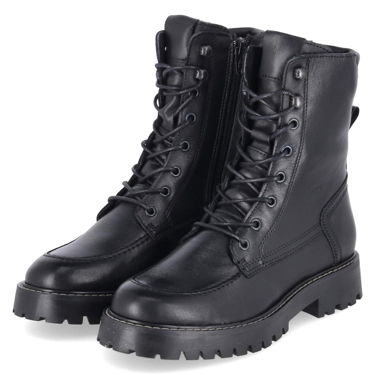 Schnürboots  Schwarz