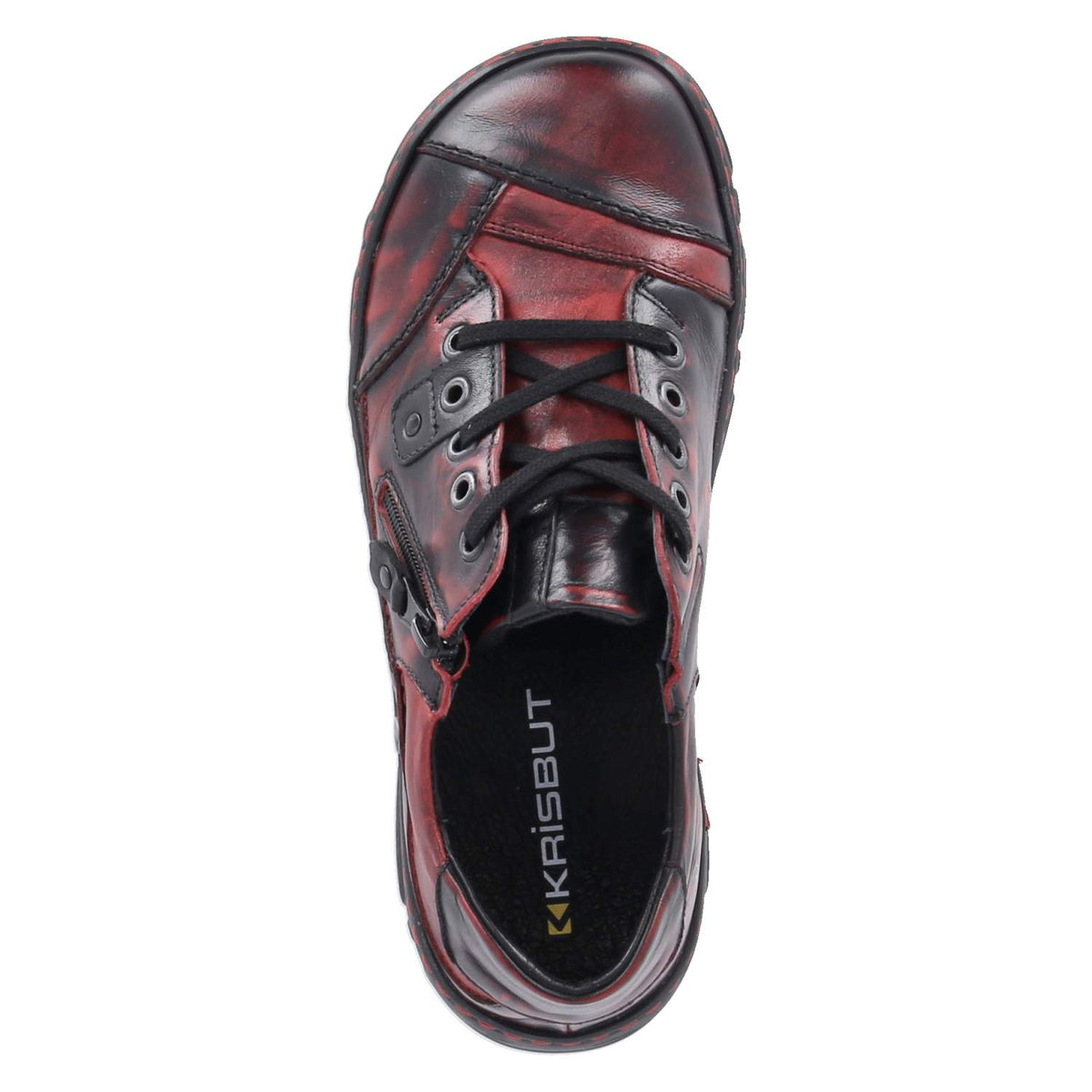 Halbschuhe  Rot