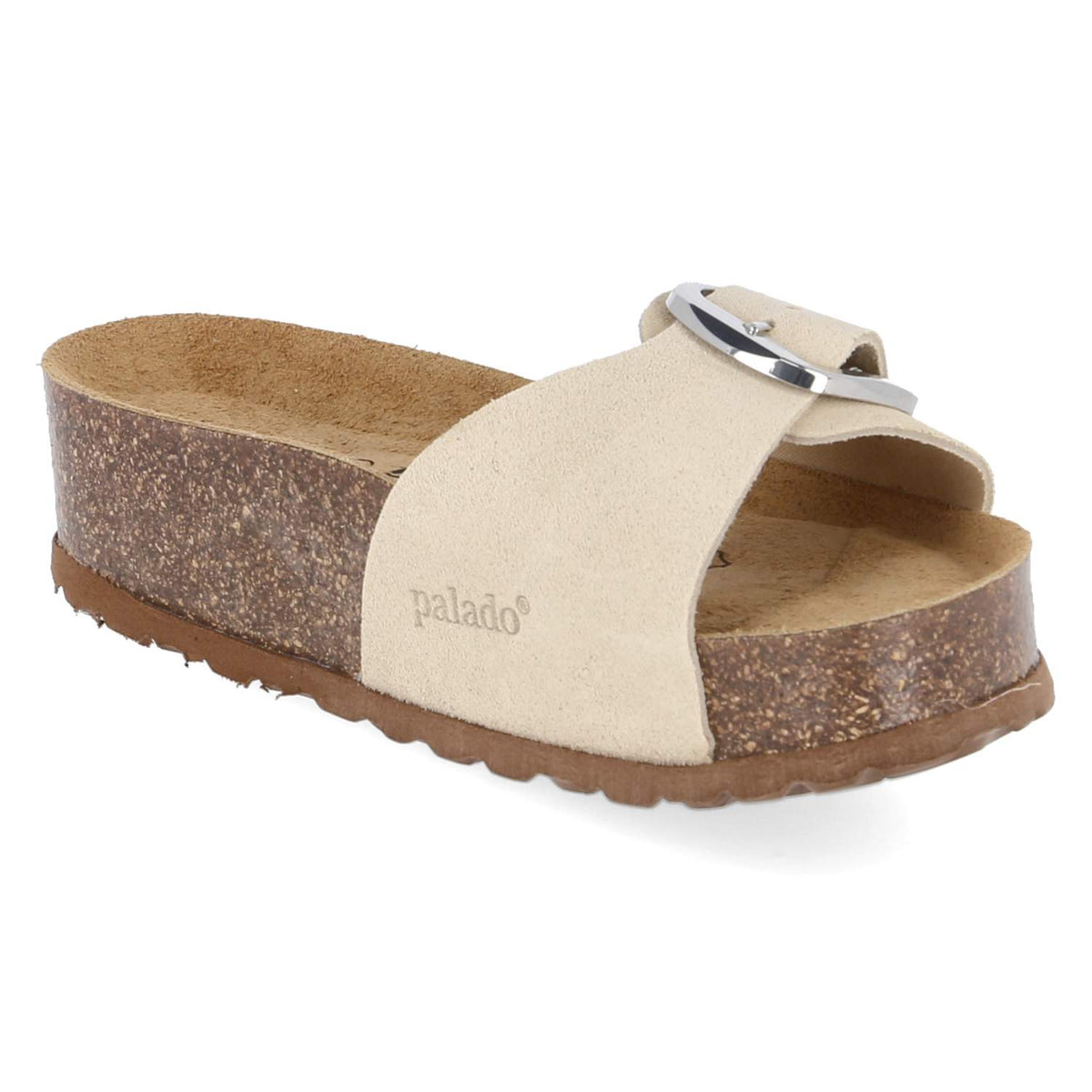 Plateau-Pantoletten JELIA PL Beige