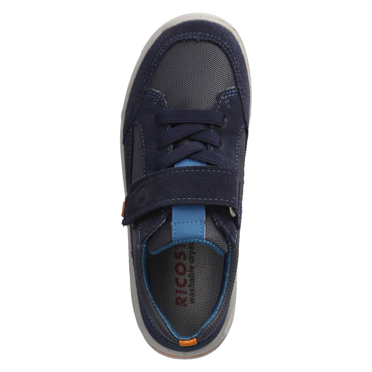 Low Sneaker EDDO  Blau