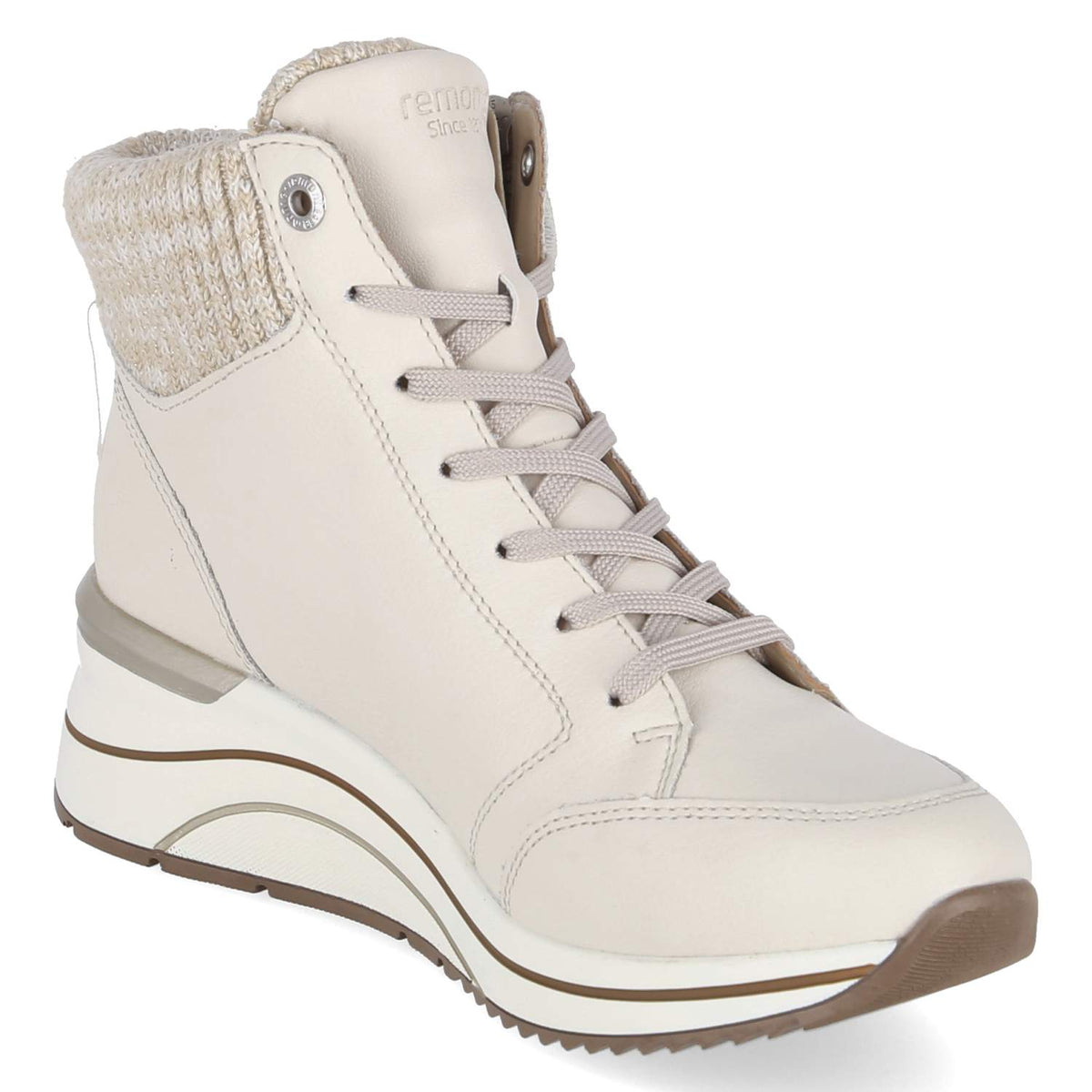 High Sneaker  Beige